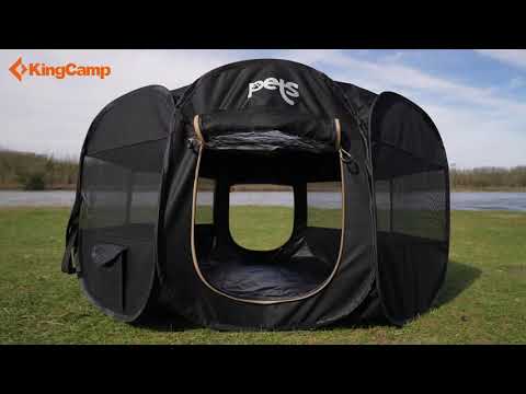Load video: KingCamp PETS Portable Pet Playpen