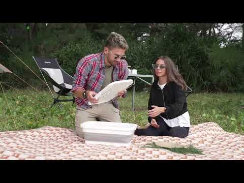 Load video: KingCamp Sandproof Picnic Blankets Mat