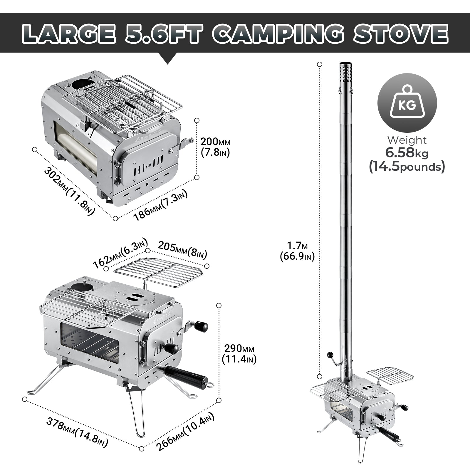 KingCamp Surefire Tent Stove