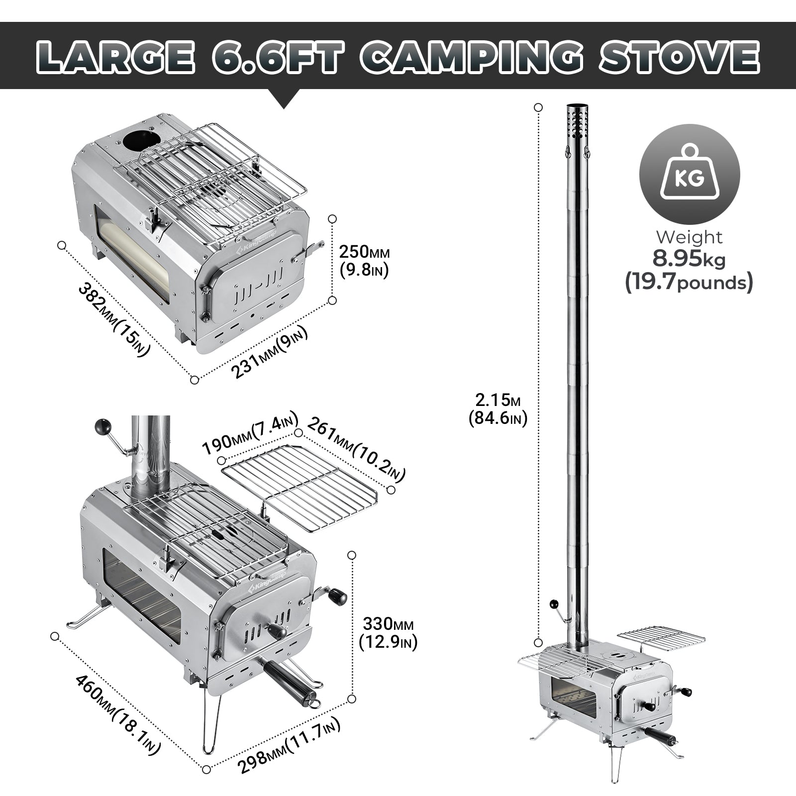KingCamp Surefire Tent Stove
