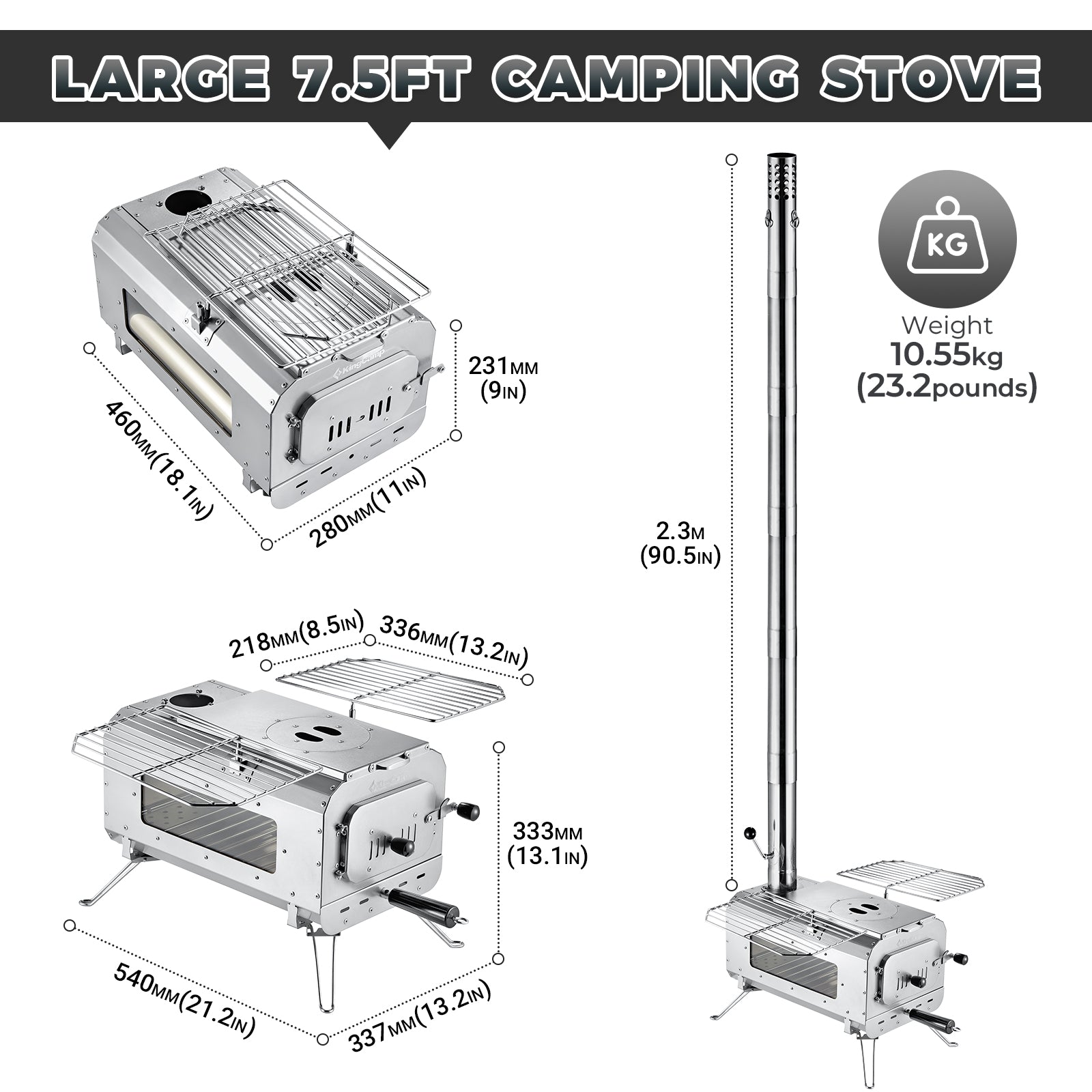 KingCamp Surefire Tent Stove