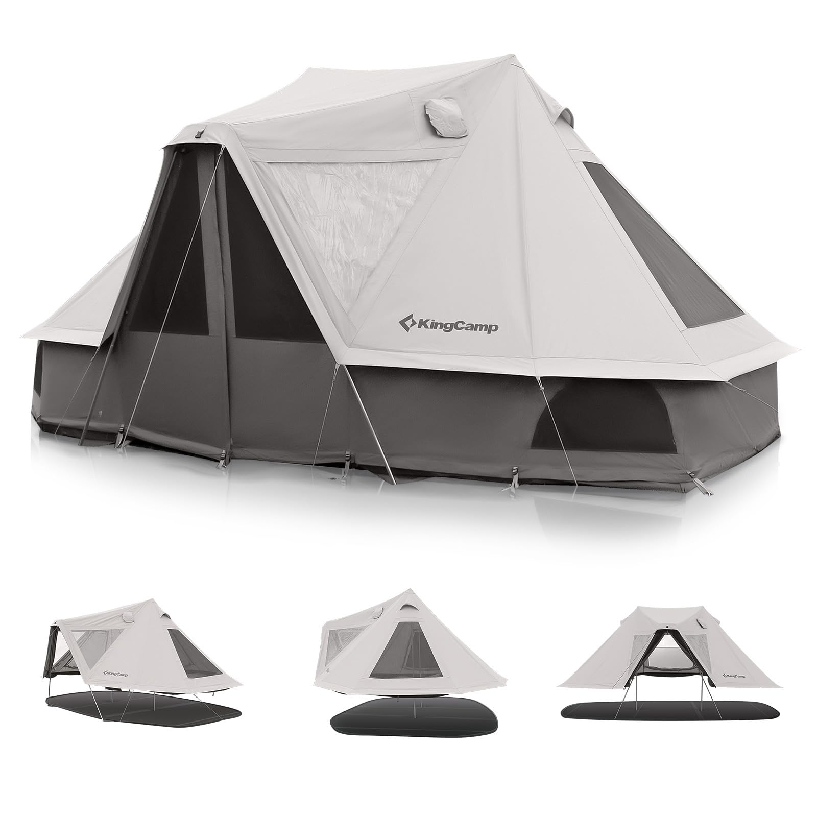 KingCamp KHAN Villa Tent Bundle