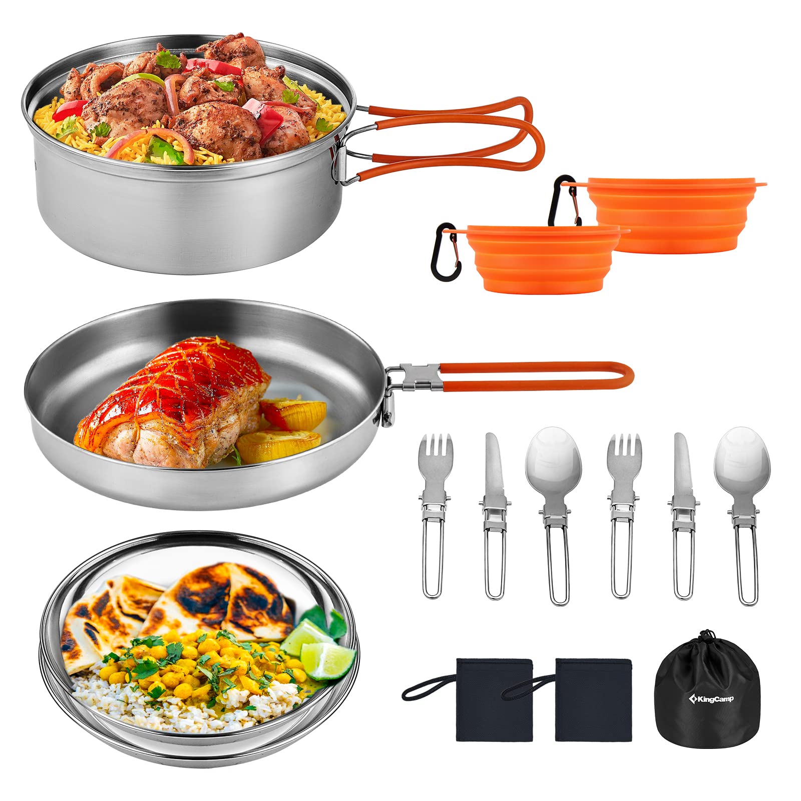 KingCamp cookware mess kit