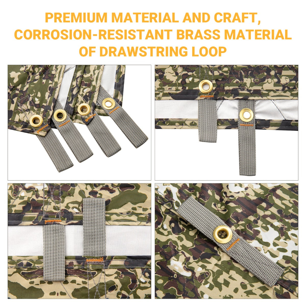 KingCamp UPF50+ Lightweight Tent Tarp Hammock Shade