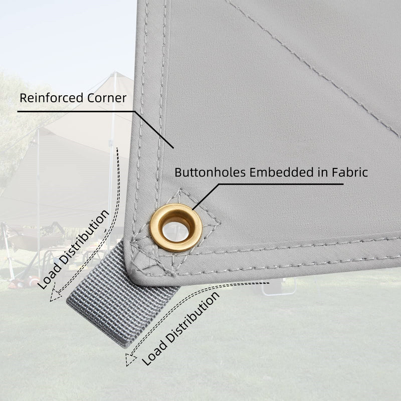 KingCamp KHAN Palace Plus Tent Tarp