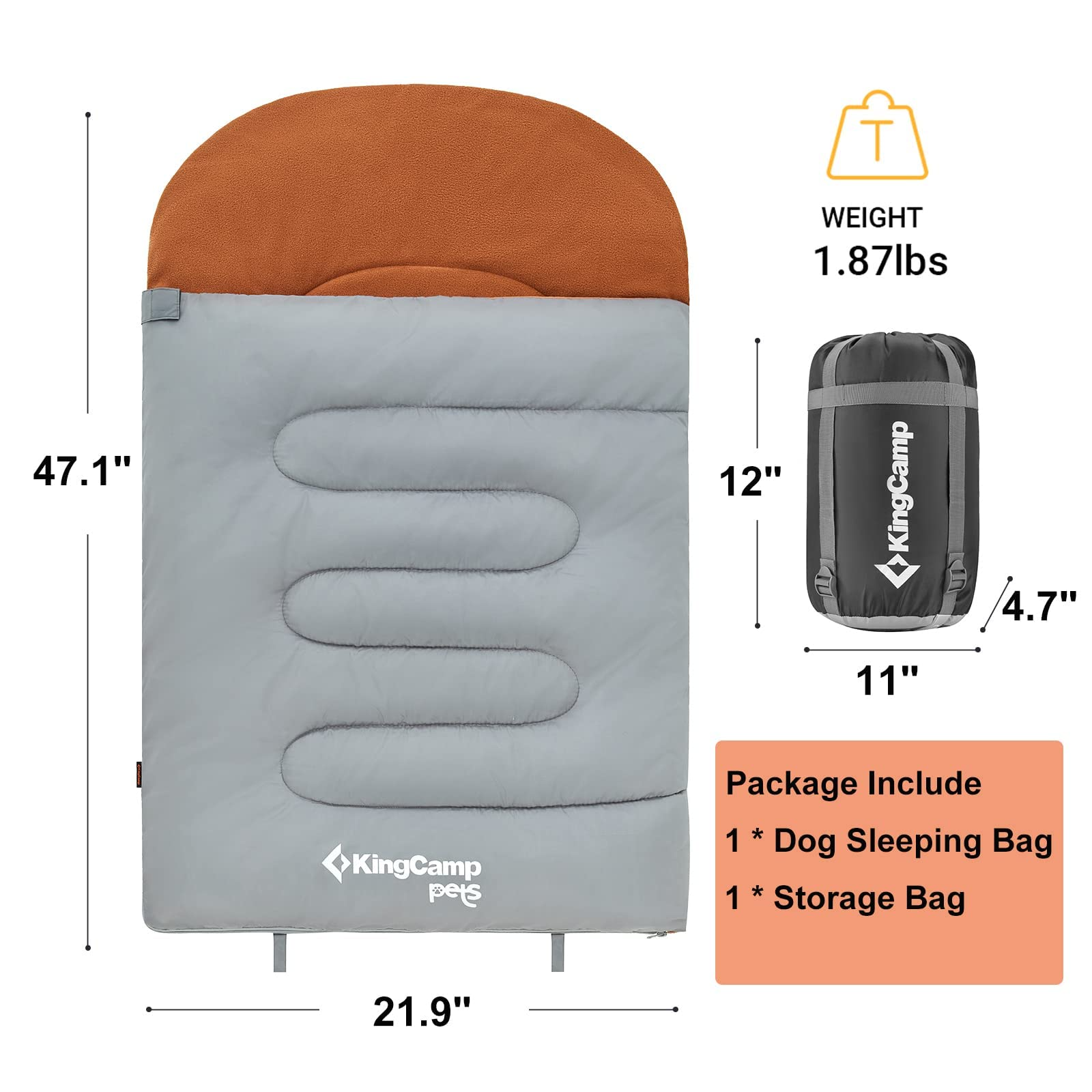KingCamp Dog Sleeping Bag
