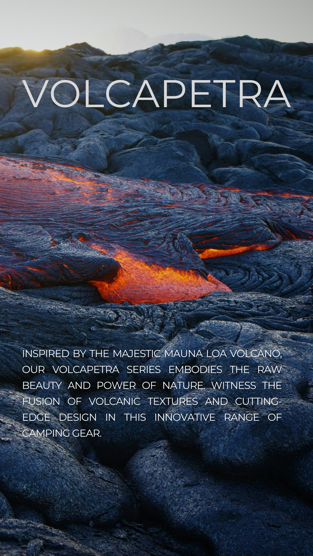 Introducing the Volcapetra Collection: Where Earth’s Strength Meets Outdoor Innovation